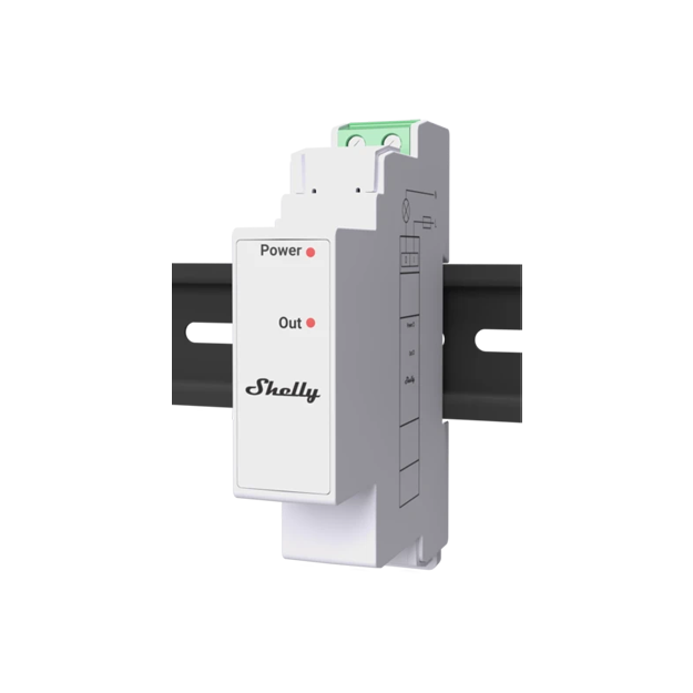 SHELLY PRO 3EM Switch Add-on Přídavný modul na DIN lištu SHELLY PRO 3EM Switch Add-on Přídavný modul na DIN lištu